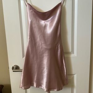 NWT Sthcute Mini Dress Spaghetti Straps Cross Back Women’s Size S